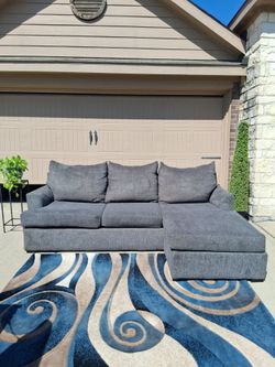 Gray Sectional Couch- Free Delivery