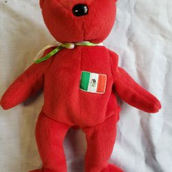 Ty Beanie Babies Baby Bear OSITO Mexico 1999 Retired