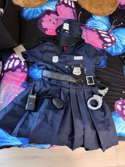 Girl police costume