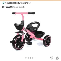 Pink Tricycle Toddler Trike