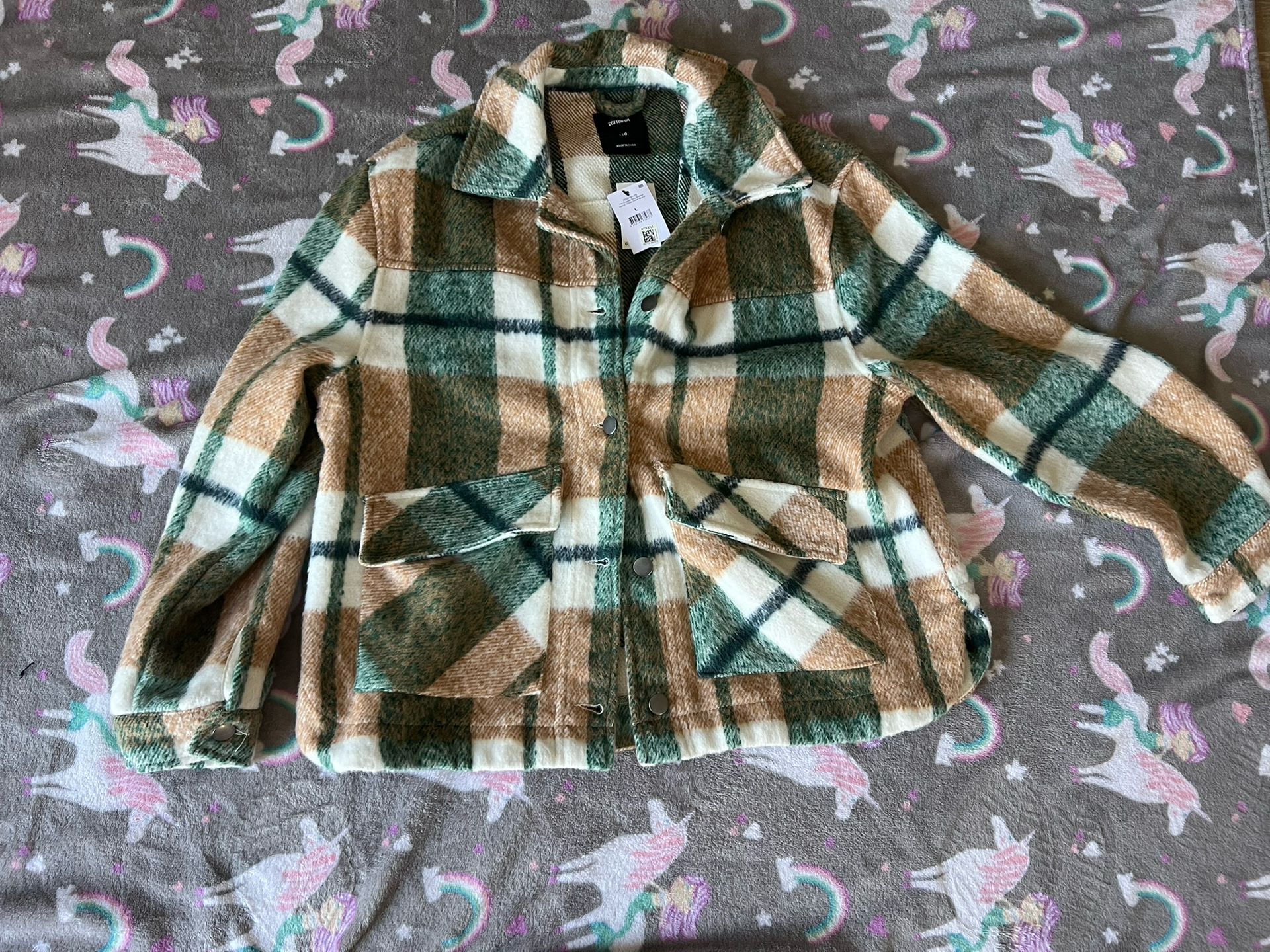 Jacket Flannel Large