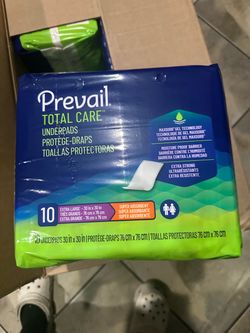 Prevail under pads 10 count