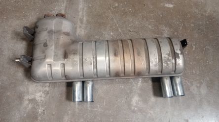 BMW E46 M3 Stock Muffler