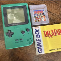 Nintendo Gameboy Pocket Green System