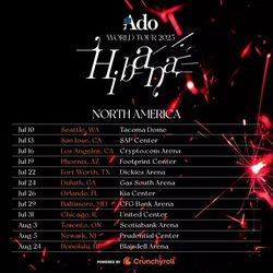 Ado Concert Tickets