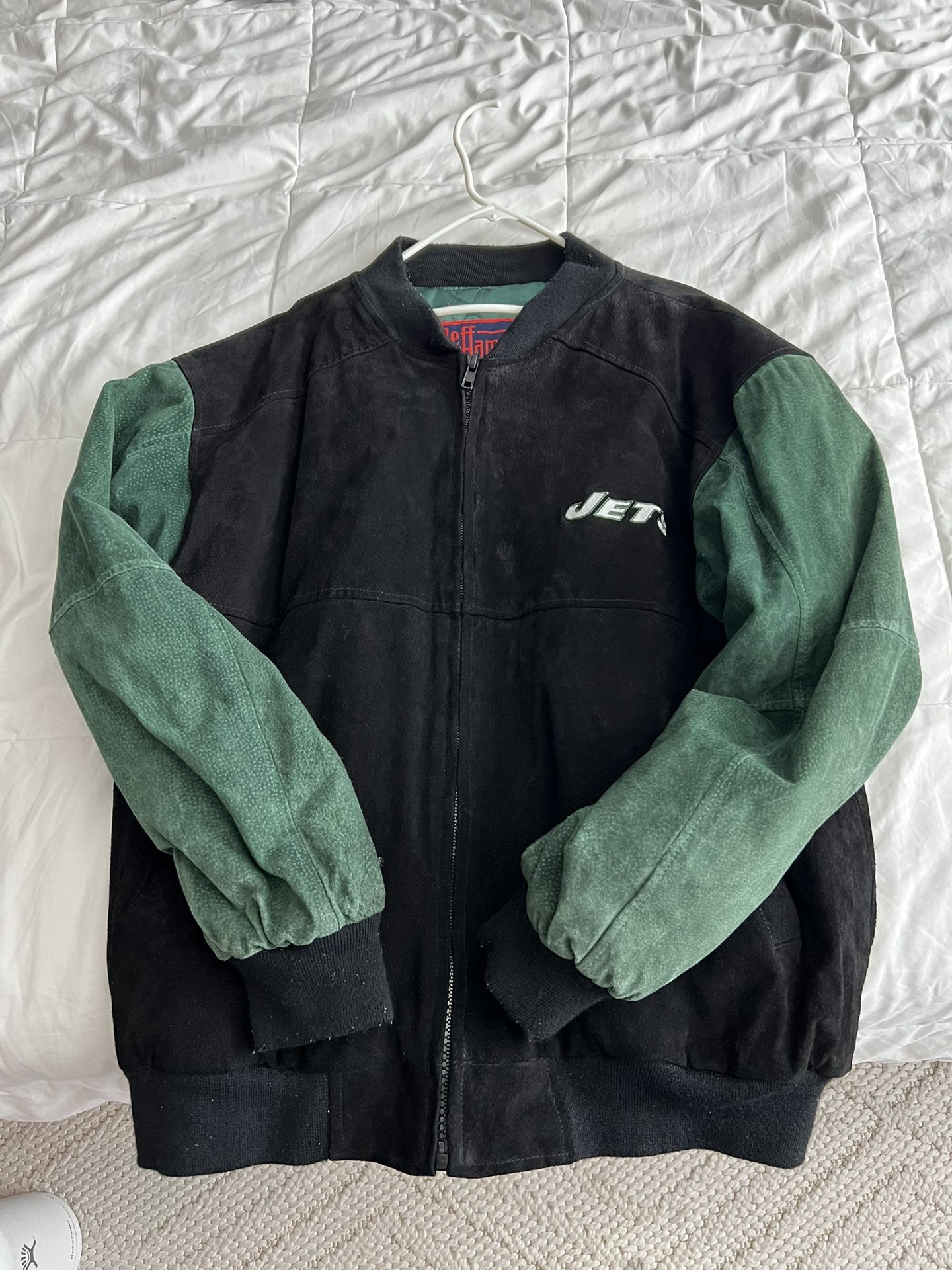 Suede Jacket, New York Jets