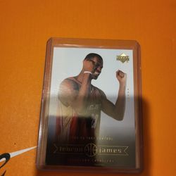 Upper Deck LeBron James Rookie Card