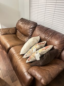 Leather Couch For Free