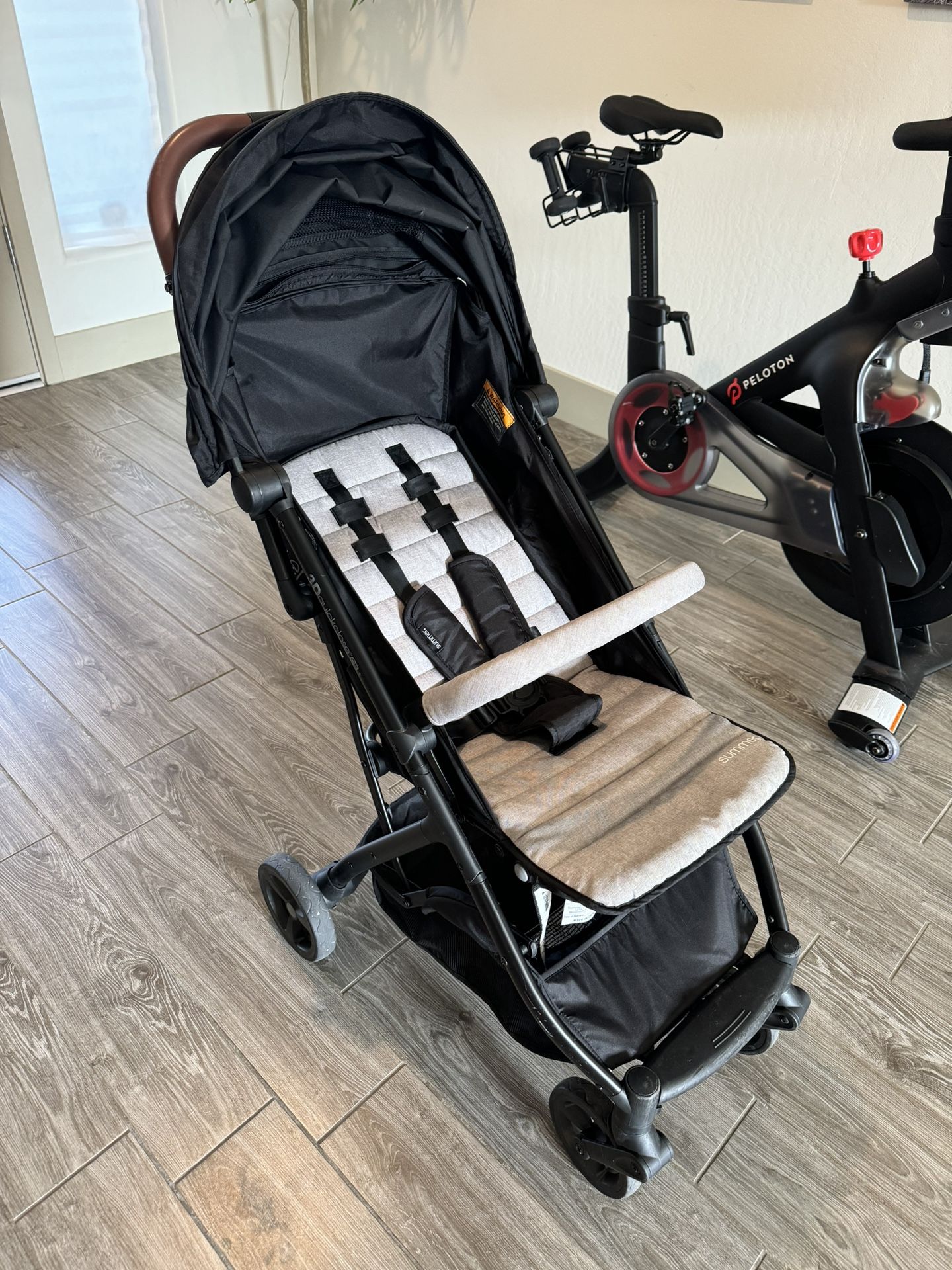 Summer by Ingenuity 3Dquickclose CS+ Compact Fold Baby Stroller, Black
