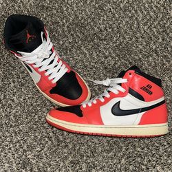 $50 FIRM Nike Air Jordan Retro 1 High OG Rare Air Orange