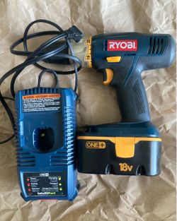 Ryobi P204 18V Cordless 1/2" Drill