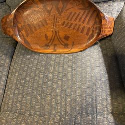 Hand Carved Platter