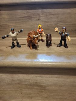 Jurassic World Figures Used Condition
