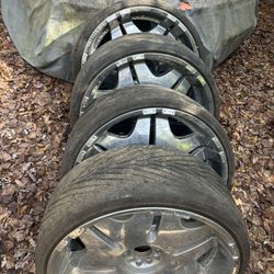 24 Inches Player Wheels 