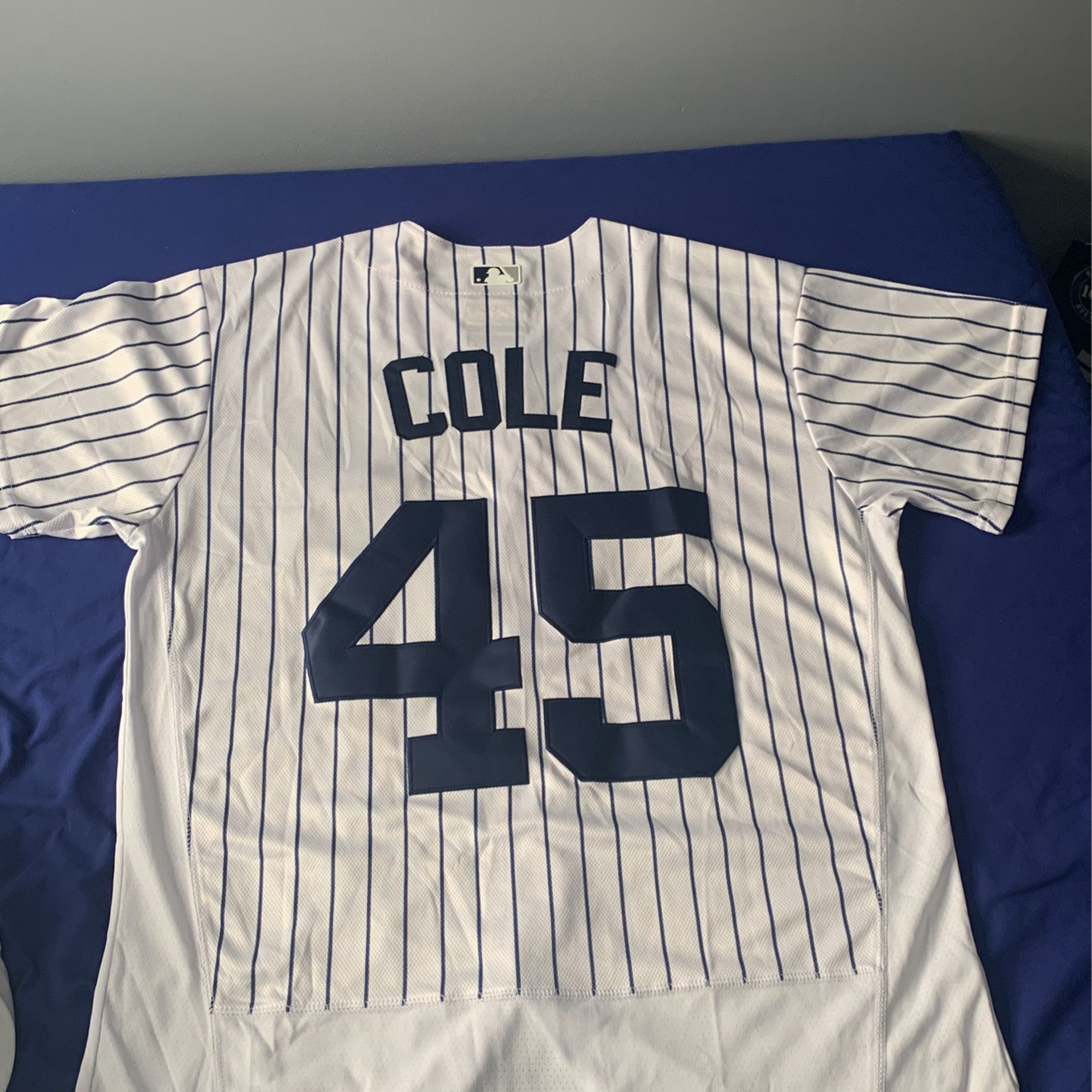 MLB Baseball Gerrit Cole New York Yankees Jersey 45 Flex Base Size Adult  Medium for Sale in North Massapequa, NY - OfferUp