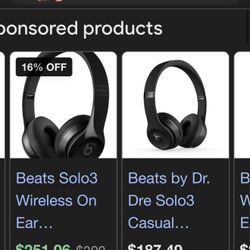 Beats Solo3 In Excellent Condition Asking $40