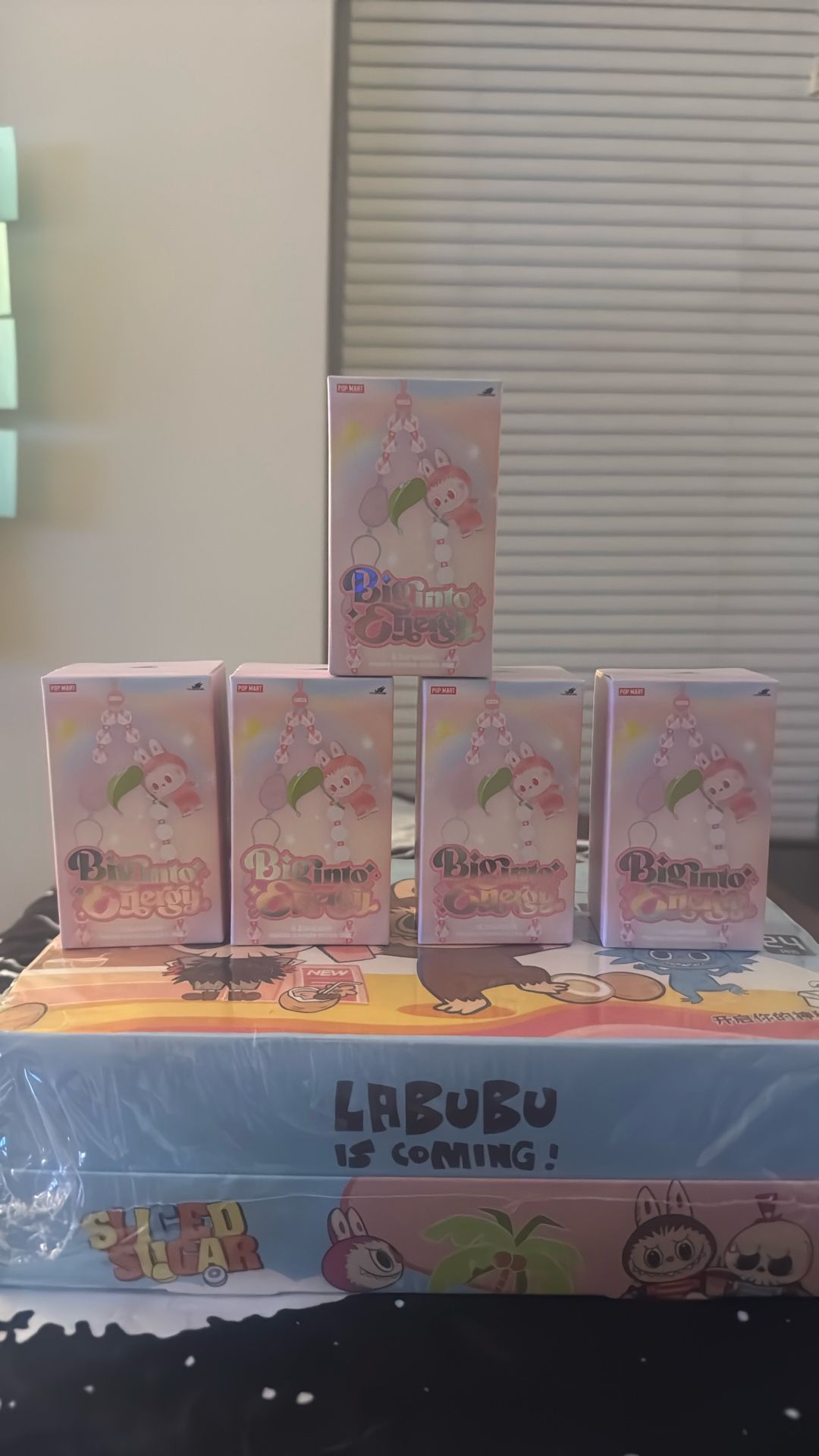 Popmart Labubu Big Into Energy (BIE) Keychains