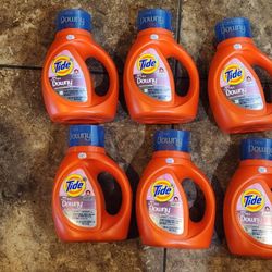 Brand New Bottles of Tide with Downy Laundry Detergent 30 fl oz 21 Loads