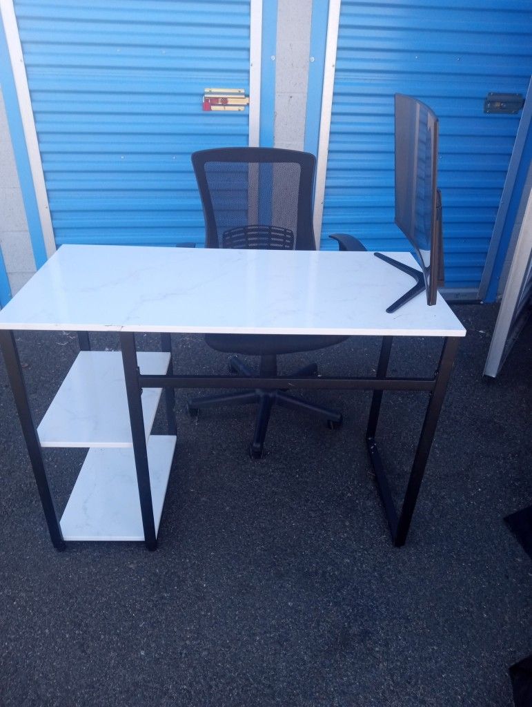 Desk And Office Chair