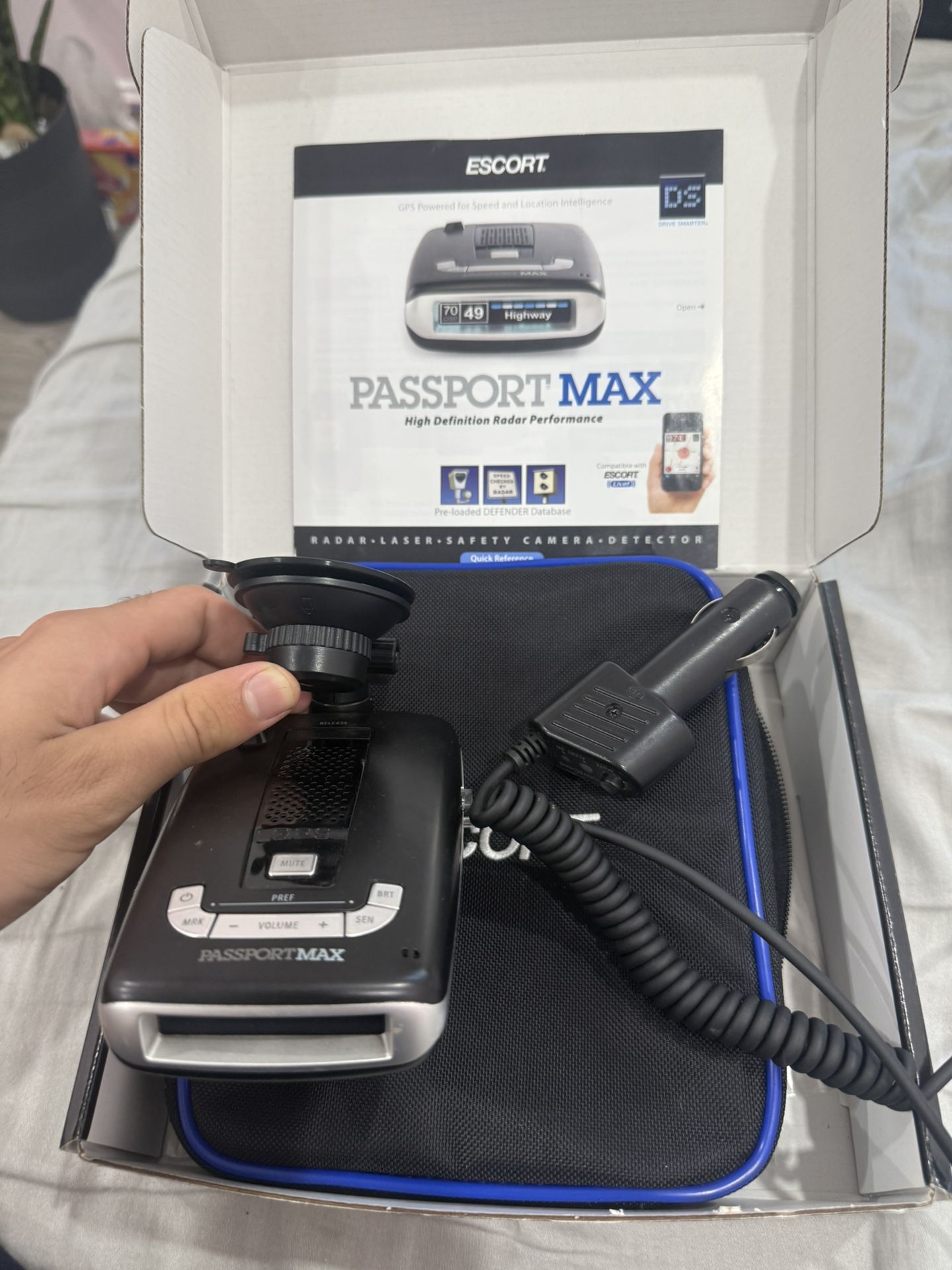 Escort passportmax radar detector