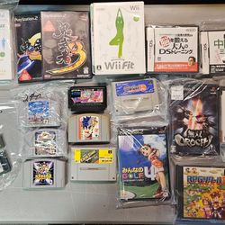 Video Game Lot Mostly Japanese Import