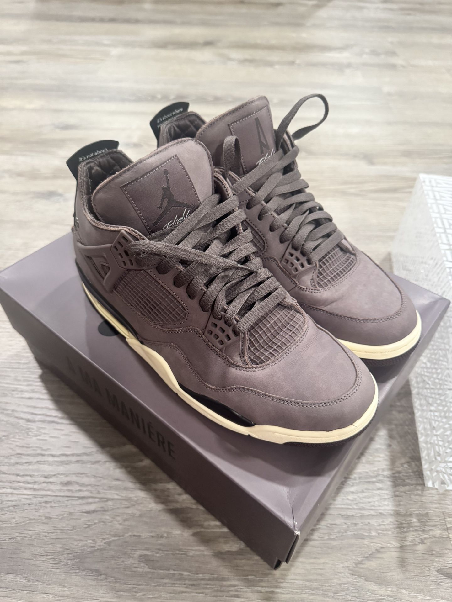 Jordan Retro 4 A Ma Maniere “Violet Ore” Size 11.5 VNDS OG ALL