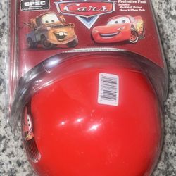 Disney CARS Lightning McQueen Helmet & Pads 3year & Up