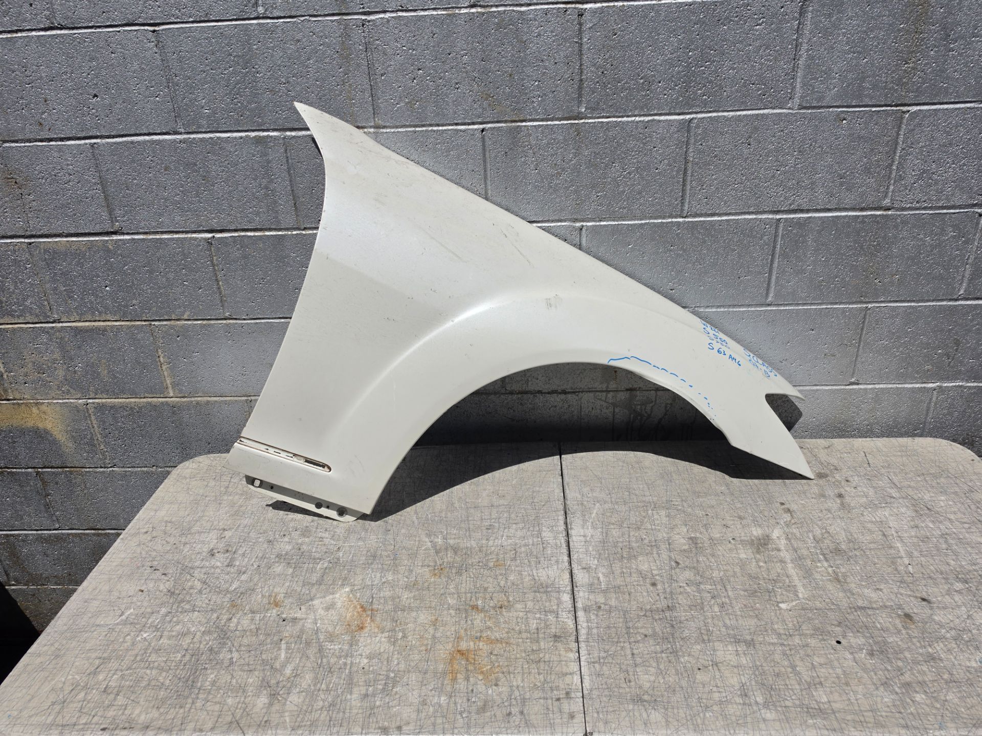 Right fender mercedes s550 s350 s63 amg s-class 2007 2008 2009 2009 2010 2011 2012 2013