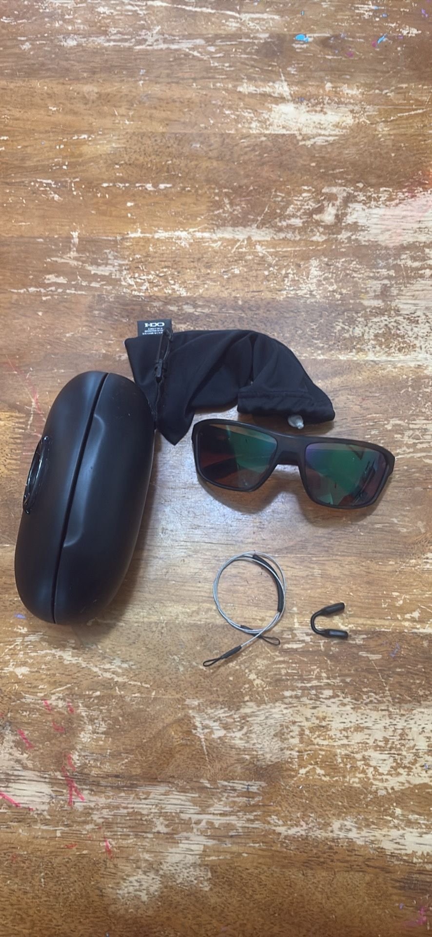 Oakley Sunglasses Green Frame