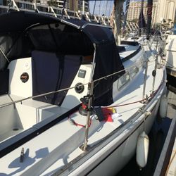 Sail Boat 35 Feet , Electric Motor Erickson