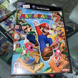 Mario Party 7 Complete GameCube Video Game ( Bolsa Bazaar, Jupiter Road)
