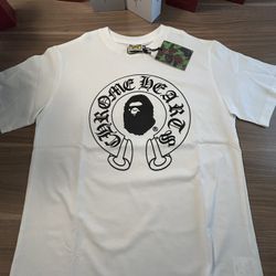 bape x chrome hearts t-shirt