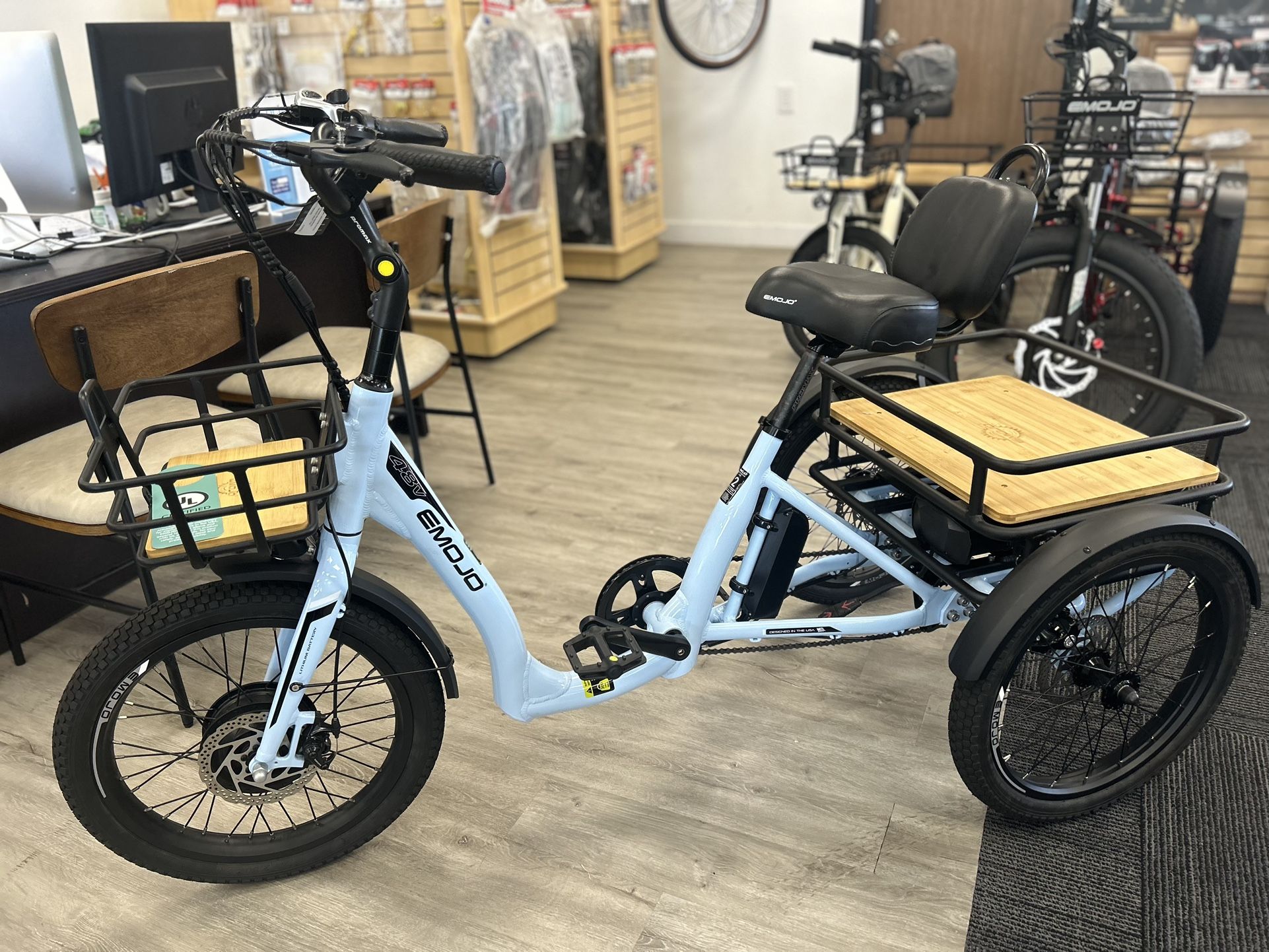 EMojo Bull Electric Trike 48V/750W