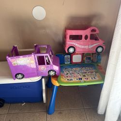 Barbie Cars/learning Table
