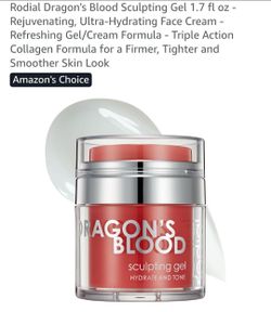 Rodial Dragon's Blood Sculpting Gel 1.7 fl oz Plumper, firmer, toned skin - Brand New