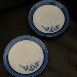 Vintage Hand Painted Butter Pats