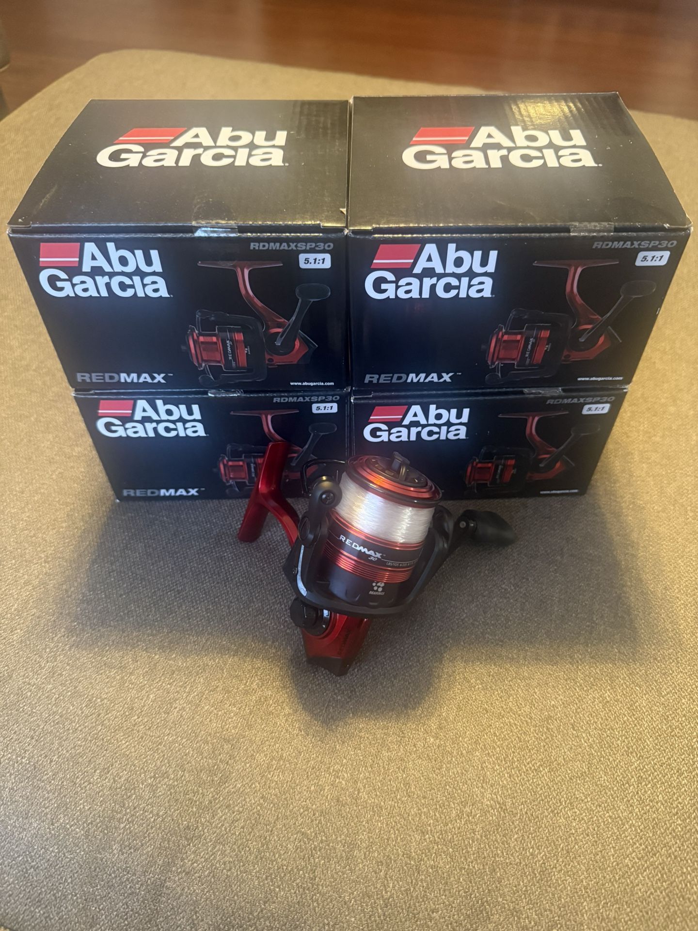 (2) Abu Garcia RedMax 30 Fishing Reels (NEW)