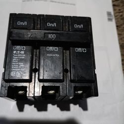 100 Amp 3 Phase Breaker