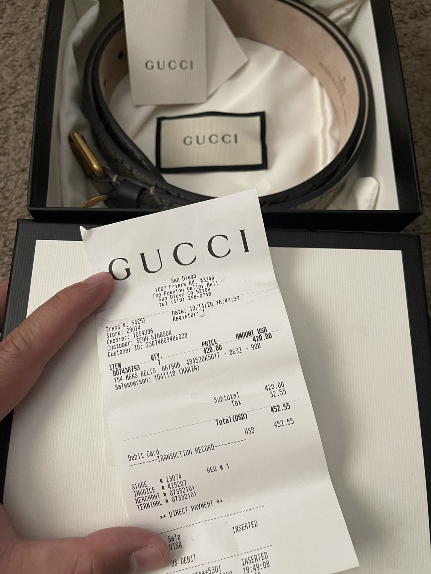 Gucci Men's Belts for sale