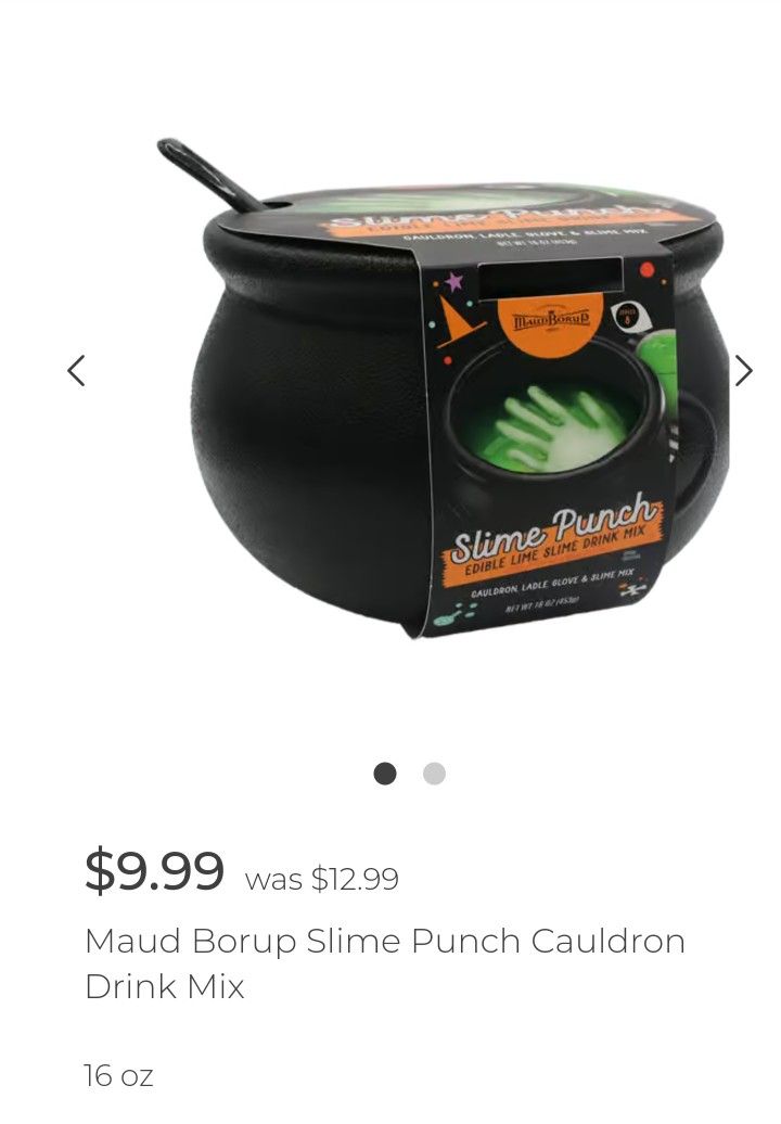 Maud Borup Slime Punch Edible Lime Slime Drink