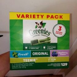 New! Greenies 129 Count