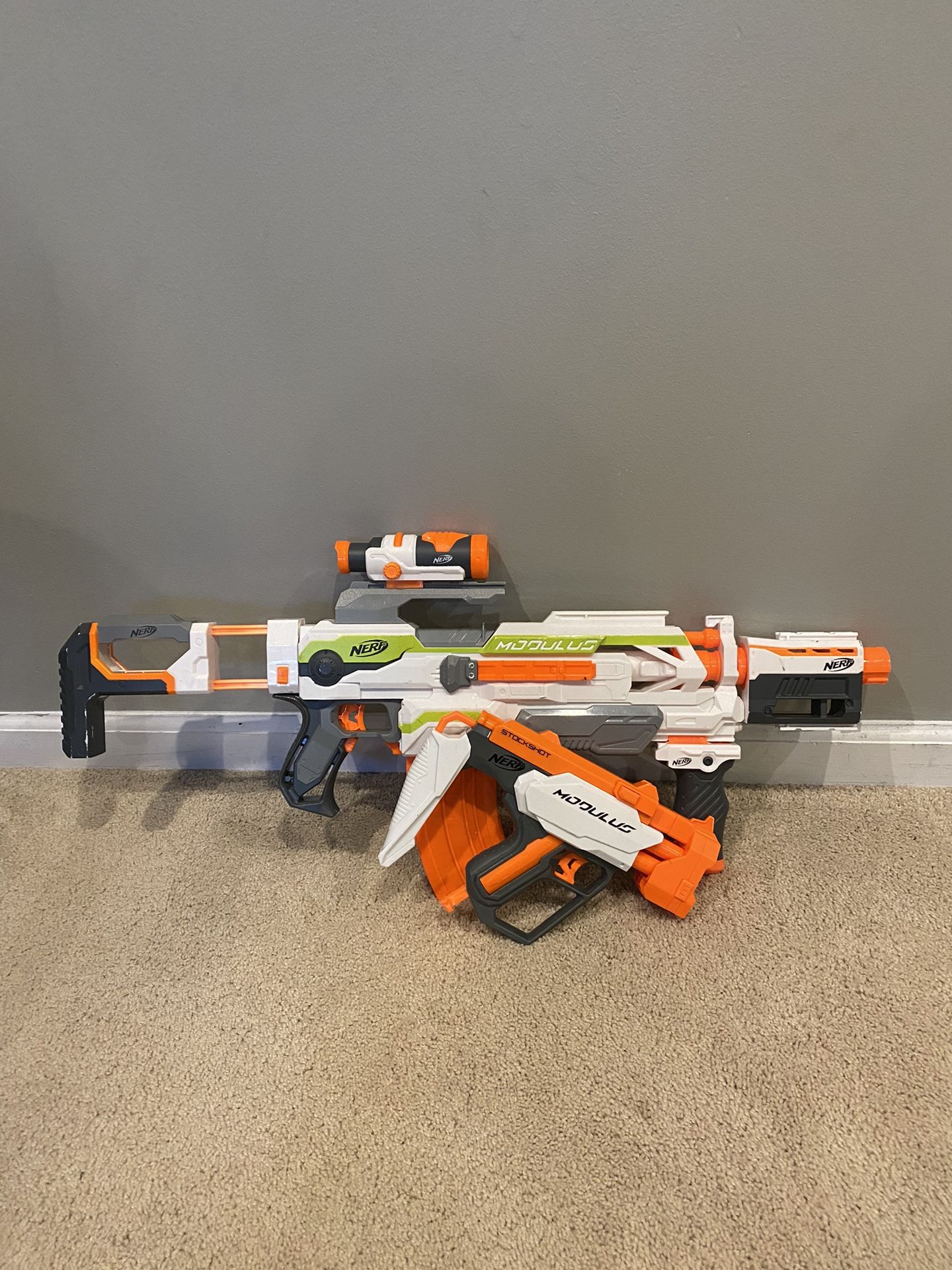 Nerf Modulus ECS-10 and Stockshot