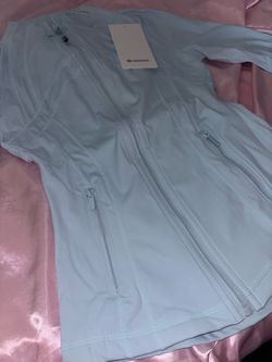 Lululemon Light Blue Zip-Up Jacket