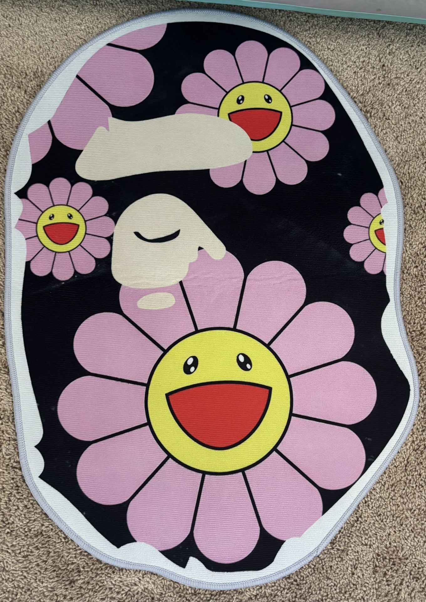 BAPE HEAD RUG