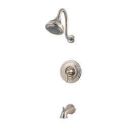 Price Pfister Brushed Nickel  Sedona 1-Handle Tub & Shower Trim with Valve part number 808-LTOK