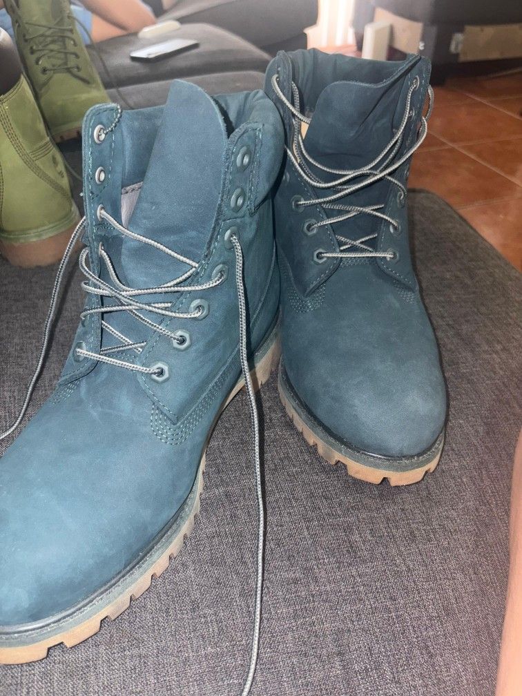 2 Pair Of Timberland Boots