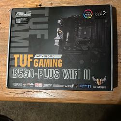 ASUS TUF GAMING B550-PLUS GAMING II motherboard 
