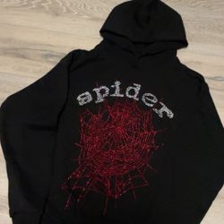 SP5DER OG RHINESTONE HOODIE