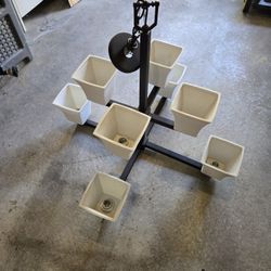 Justice Design Group - 8 Light Chandelier 