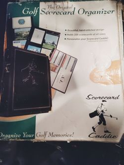 Scorecard Caddie Golf Scorecard Organizer